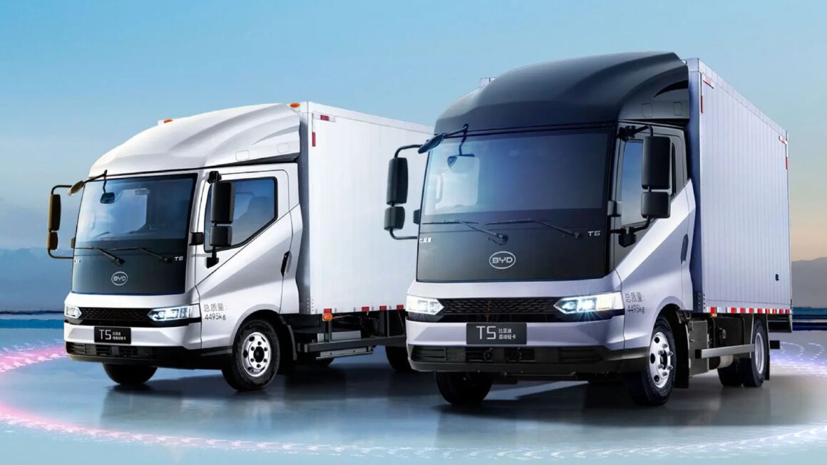 BYD, caminhões leves elétricos,
