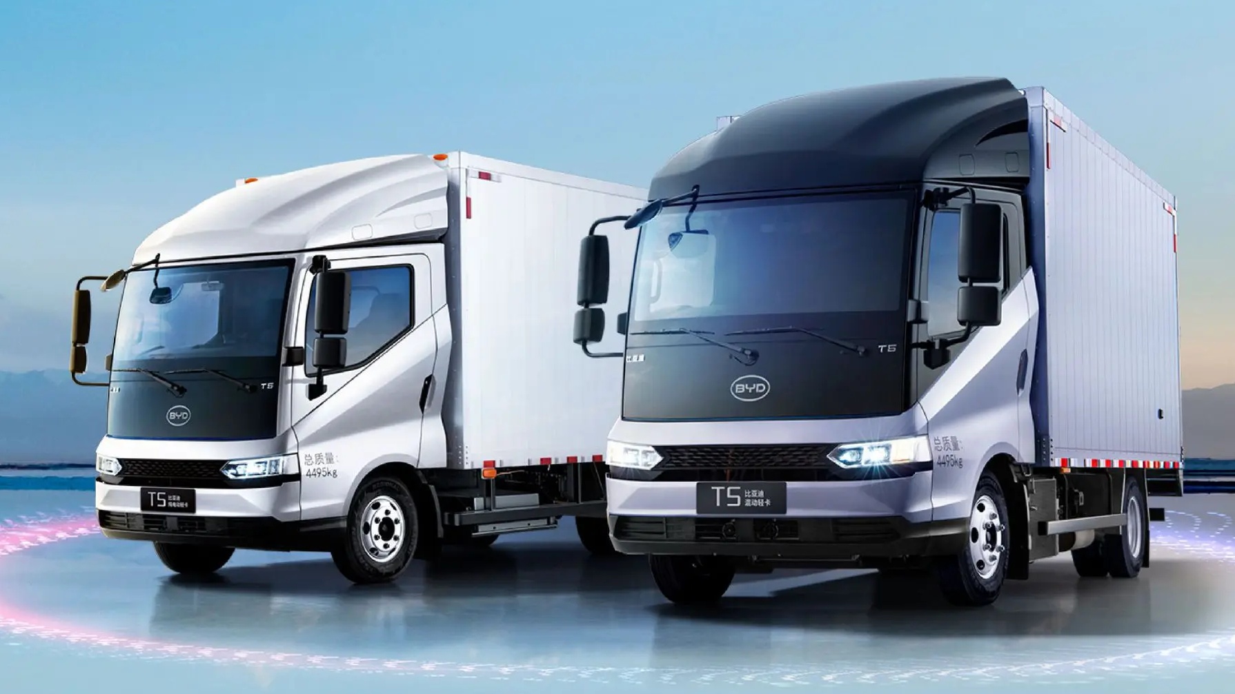 BYD, caminhões leves elétricos,