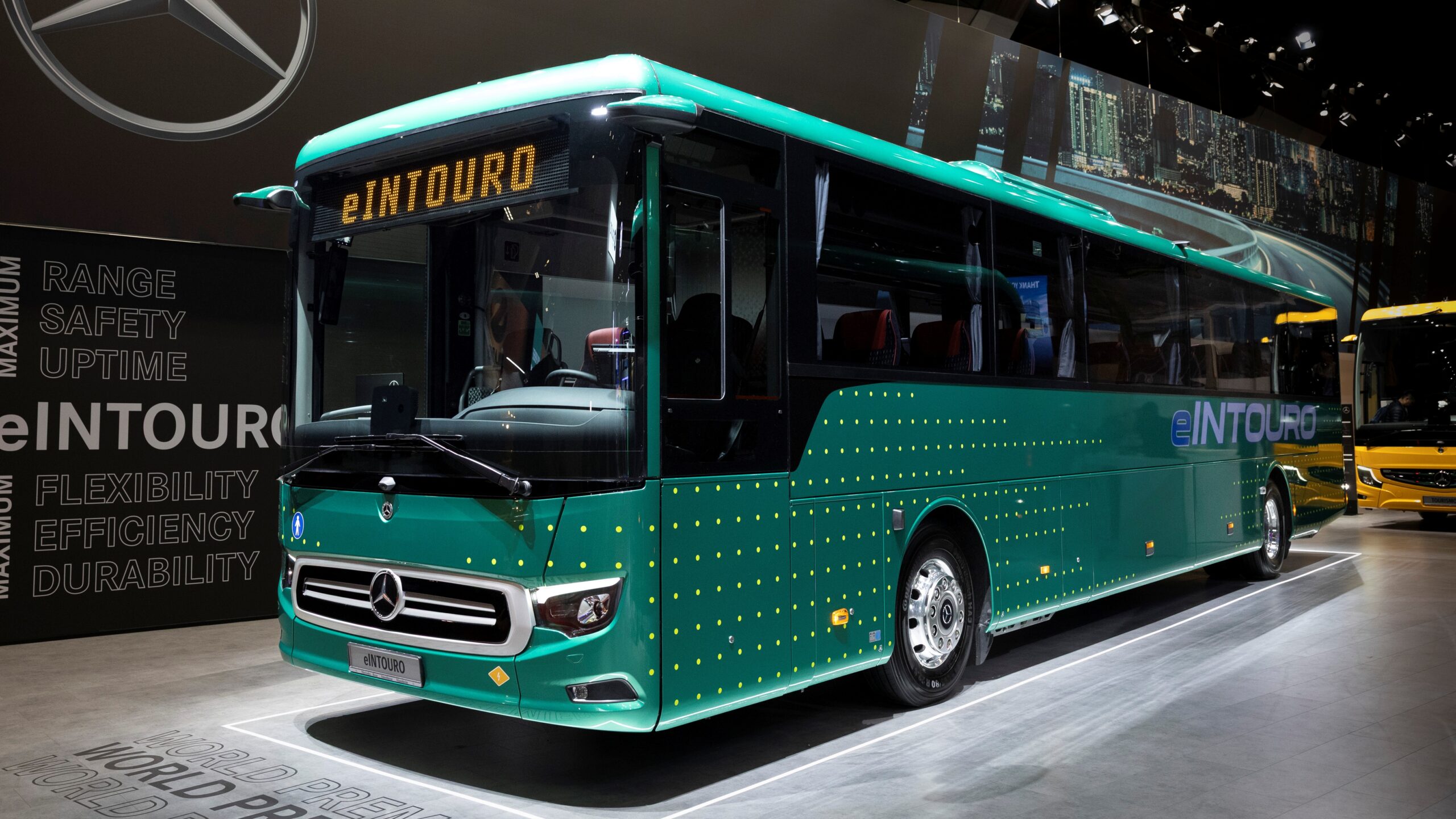 ônibus, ônibus elétrico, Mercedes-Benz