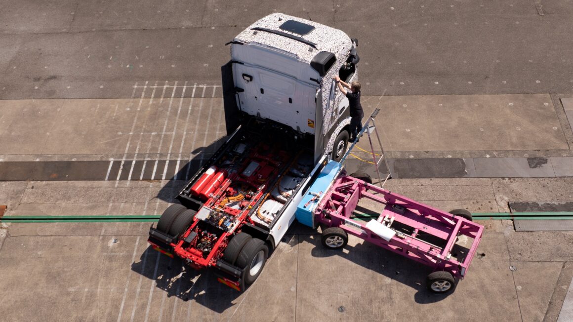 eActros 600, Mercedes-Benz, 