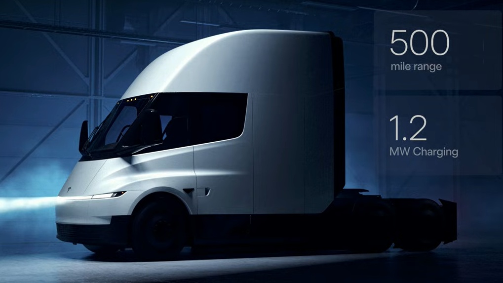 Tesla, Semi, caminhão elétrico,