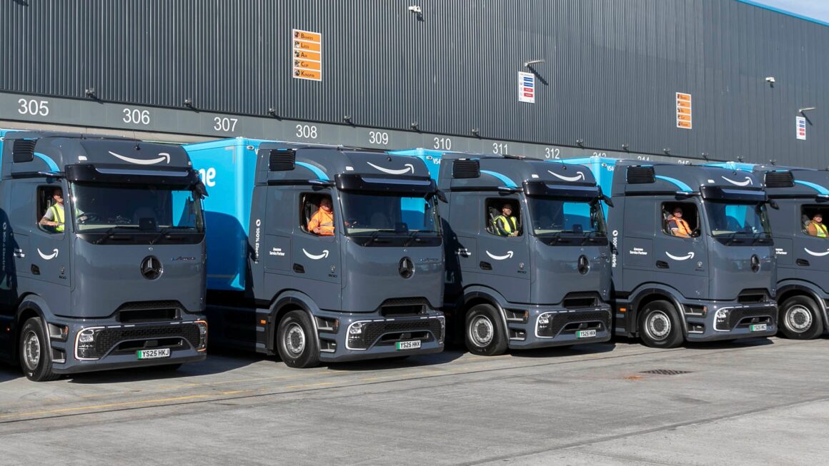 Amazon, Mercedes-Benz, caminhão elétrico