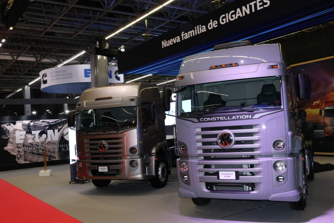 Volkswagen Constellation para exportação