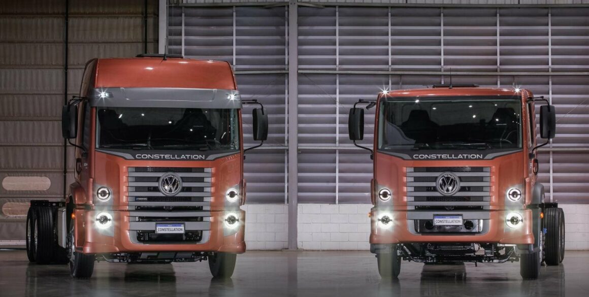 Caminhões semipesados