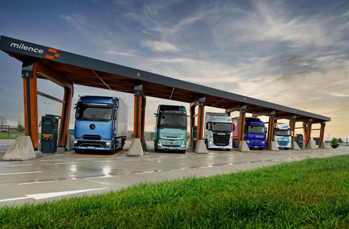 Caminhão elétrico ou diesel