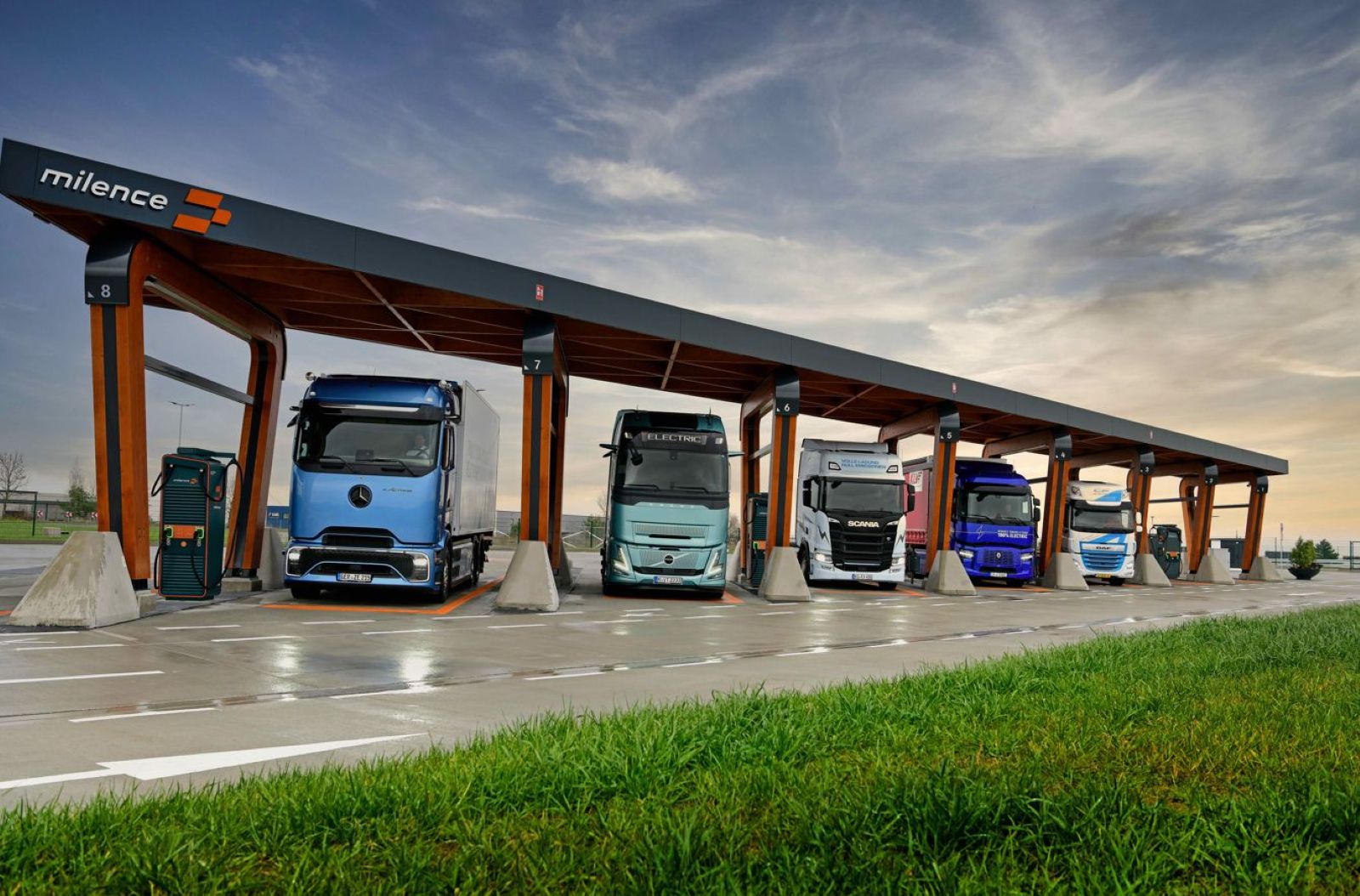 Caminhão elétrico ou diesel