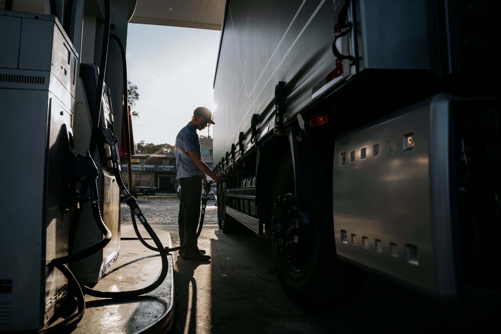 Abastecimento de diesel